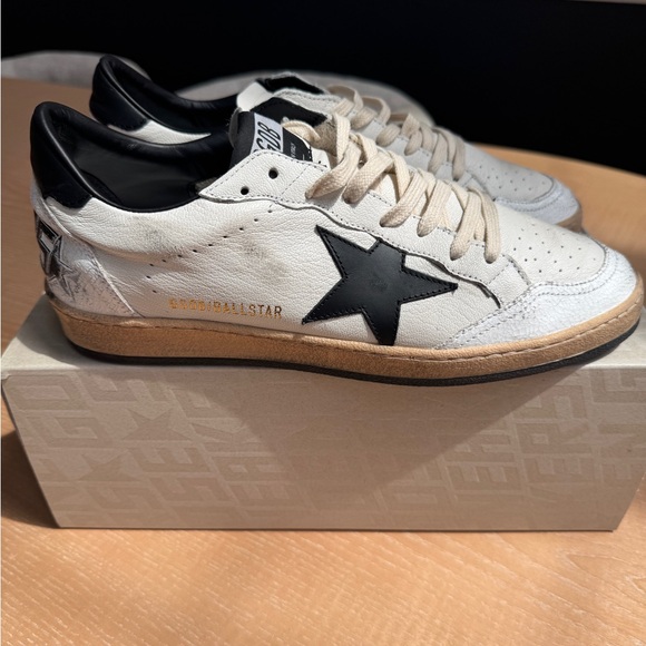 Golden Goose Men's Ball Star Low Top Sneakers - Picture 1 of 9